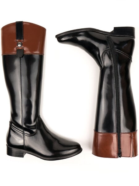 Will's Vegan Shop Reitstiefel Schwarz Damen von Will's Vegan Shop