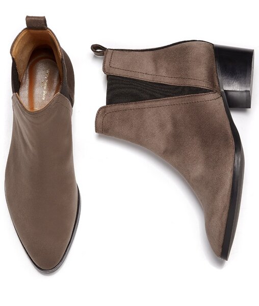 Will's Vegan Shop Spitz zulaufende Chelsea Boots von Will's Vegan Shop