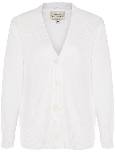 Will's Vegan Shop Strickjacke mit Knopfleiste von Will's Vegan Shop