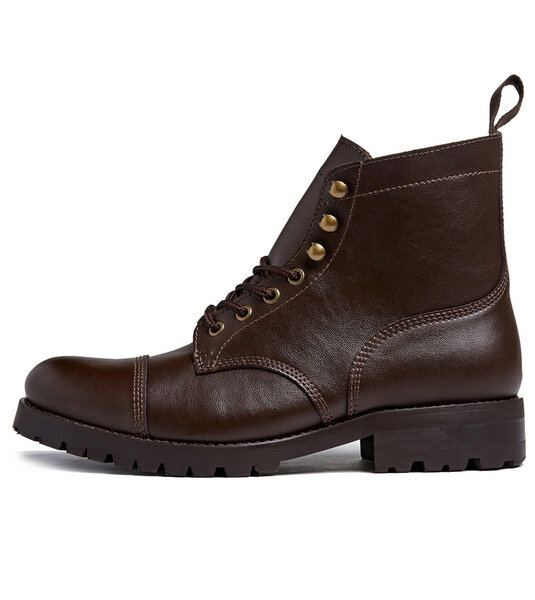 Will's Vegan Shop Work Boots aus veganem, italienischen Leder von Will's Vegan Shop