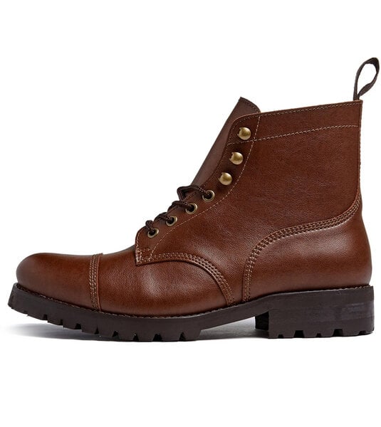 Will's Vegan Shop Work Boots aus veganem, italienischen Leder von Will's Vegan Shop