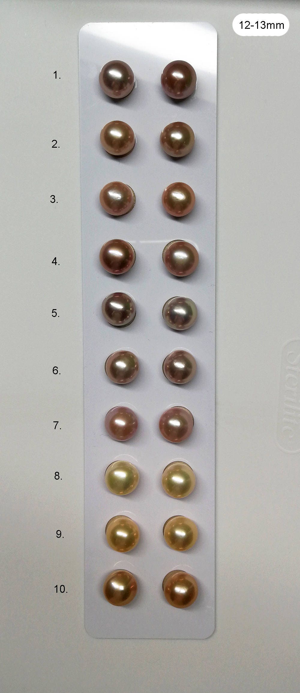 12-13 Mm Extra Glanz Große Edison Perle Paare Für Ohrstecker Ohrstecker, Stud Auf Anhänger, Halb Rund Oder Knopfform, Verkauft Von Paar 12-13 Mm Extra Glanz Große Edison Perle Paare Für Ohrstecker Ohrstecker, Stud Auf Anhänger, Halb Rund Oder Knopfform, Verkauft Von Paar von WillPearlJewelry