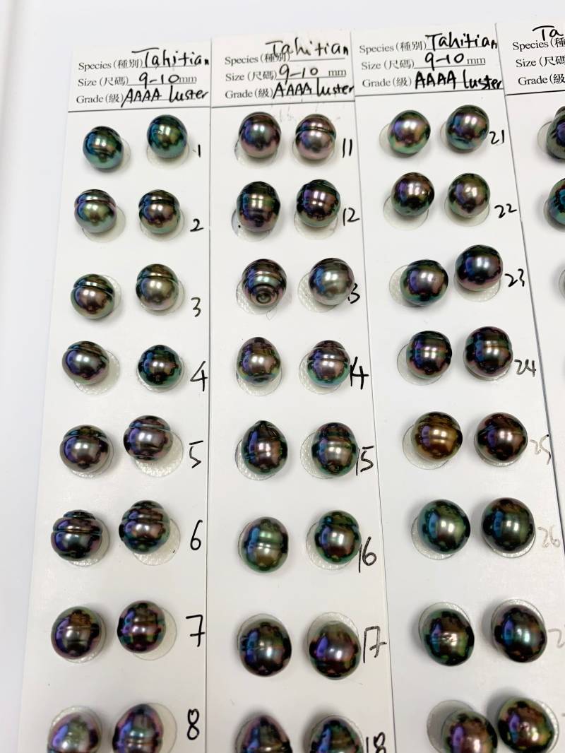 9-10 Mm Aaaa Luster Peacock Grün/Dunkel Schwarz Kreis Träne Barocke Tahiti Zuchtperlen, Lose Perlen, Ohrring Anhänger, Paarweise Verkauft 9-10 Mm Aaaa Luster Peacock Grün/Dunkel Schwarz Kreis Träne Barocke Tahiti Zuchtperlen, Lose Perlen, Ohrring Anhänger, Paarweise Verkauft von WillPearlJewelry