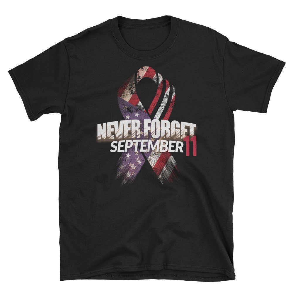 911 Memorial Shirt - 11 September Band Wir Werden Nie Vergessen, T-Shirt Beunruhigt Patriot Tag Kurzarm Unisex 911 Memorial Shirt - 11 September Band Wir Werden Nie Vergessen, T-Shirt Beunruhigt Patriot Tag Kurzarm Unisex von WillPowerDandA