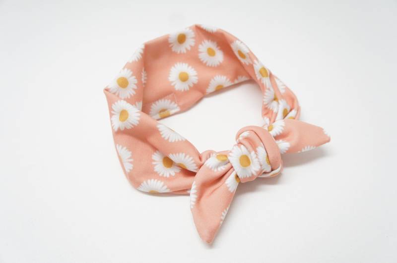 Stirnband - Baby/Kleinkind/Kinder/Erwachsene Top Knot Stirnband, Boho Mini Gänseblümchen in Marsala von WillbirdBaby