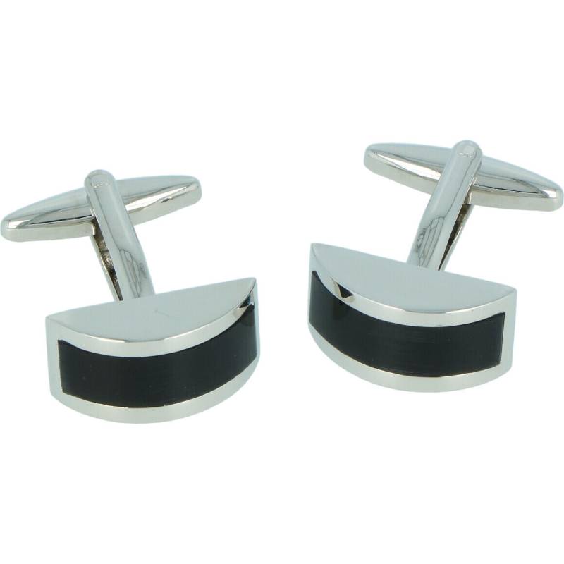 Willen - Willen Manschettenknöpfe schwarz - Gr. - OS von Willen