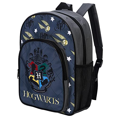 William Lamb Harry Potter Hogwarts Kinder-Rucksack, Schul-/Reisetasche mit seitlicher Netztasche und Reißverschlusstasche vorne, mehrfarbig, 36,7 cm (Höhe), 26 cm (Breite), 13 cm (Tiefe) (02921), von William Lamb