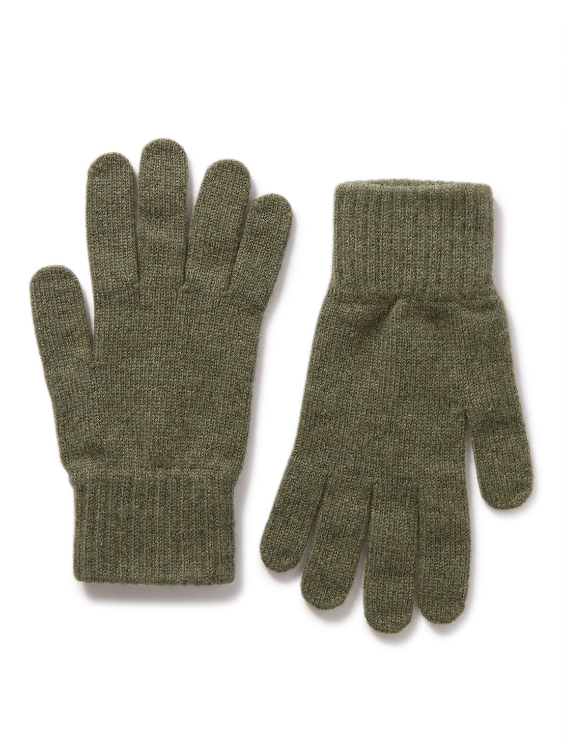 William Lockie - Cashmere Gloves - Men - Green von William Lockie