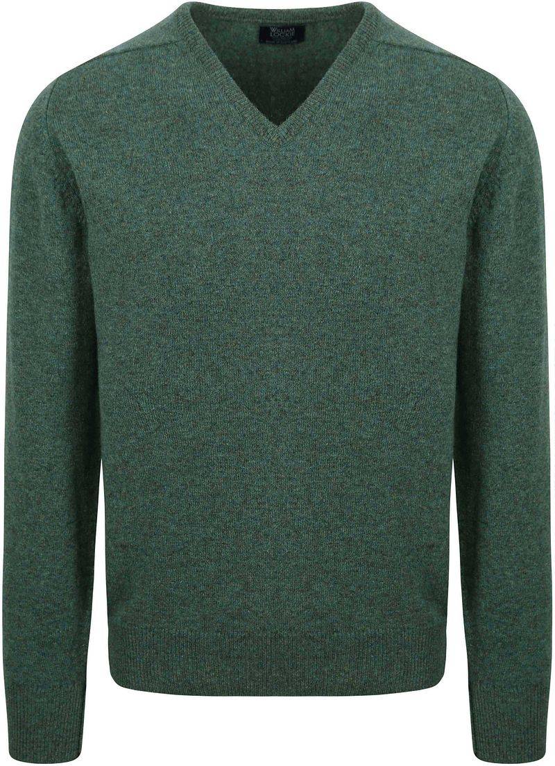 William Lockie V-Ausschnitt Pullover Lammwolle Cossack - Größe 3XL von William Lockie