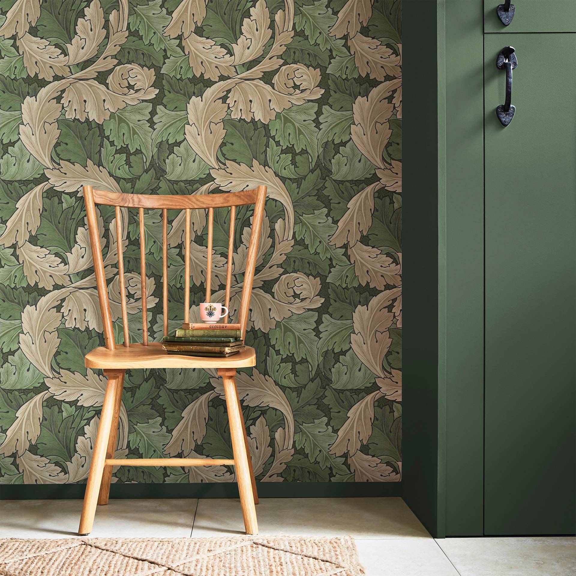 WILLIAM MORRIS AT HOME Vliestapete "Acanthus" Retro texturiert Design Tapeten von William Morris At Home