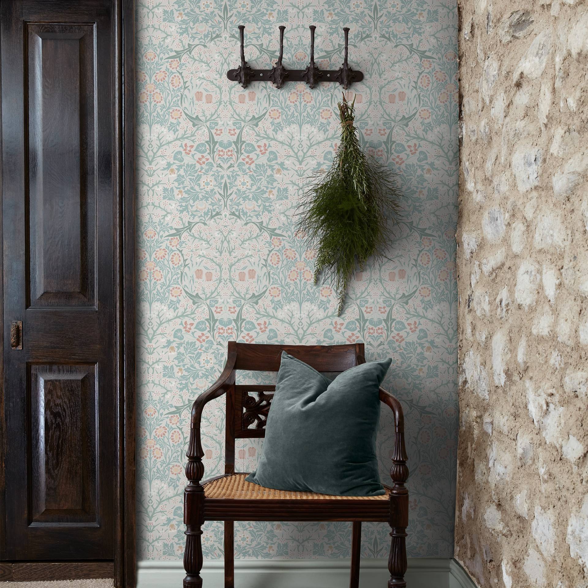 WILLIAM MORRIS AT HOME Vliestapete "Blackthorn Meadow" Motiv glatt Design Tapeten von William Morris At Home
