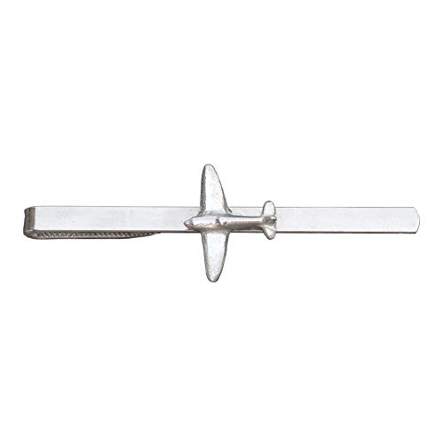 Krawattennadel "Spitfire Flugzeug" aus Zinn (Pewter) von Hand Gegossen von William Sturt Fine Pewter
