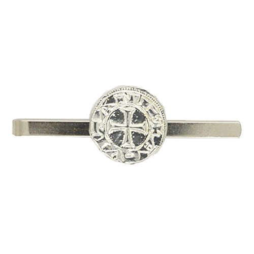 Krawattennadel "Tempelritter" aus Zinn (Pewter) von Hand Gegossen von William Sturt Fine Pewter