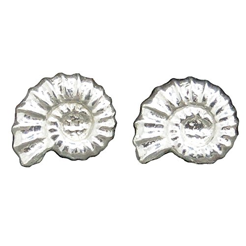 William Sturt Manschettenknöpfe Ammonit handgegossen aus feinem Zinn von William Sturt Fine Pewter