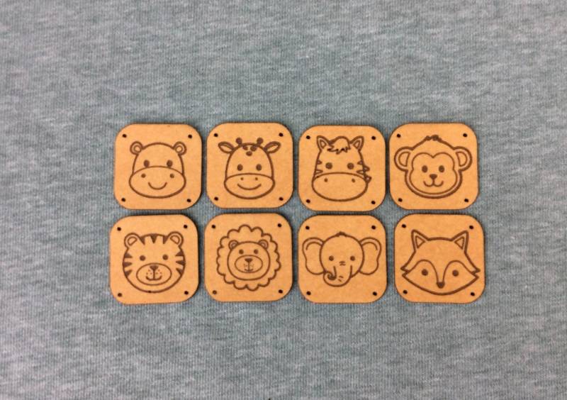 Verschiedene Tiergesichter Zum Annähen Aus Snappap Für Kinderkleidung Verschiedene Tiergesichter Zum Annähen Aus Snappap Für Kinderkleidung von WillisHolzkiste