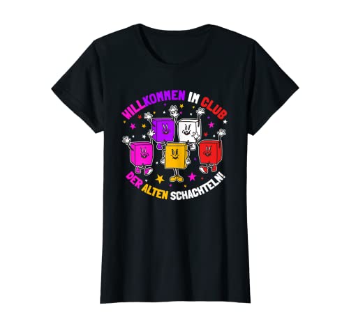 Damen Willkommen im Club der alten Schachteln Alte Schachtel 60 50 T-Shirt Damen Willkommen im Club der alten Schachteln Alte Schachtel 60 50 T-Shirt von Willkommen im Club der alten Schachteln Geschenke