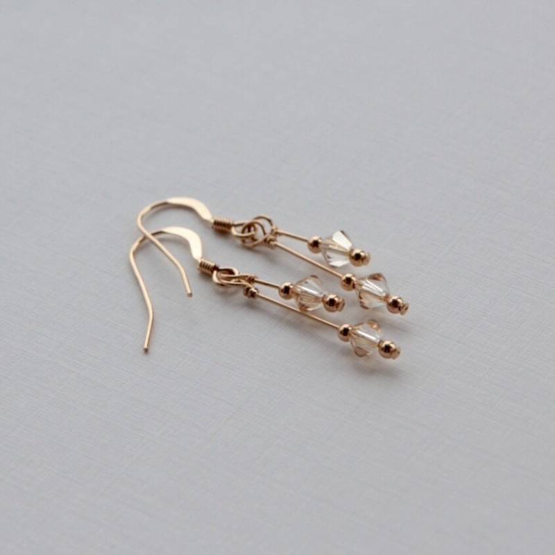Gold Kristall Ohrringe, Gold Swarovski Goldene Schlagschatten Gold Kristall Ohrringe, Gold Swarovski Goldene Schlagschatten von WillowbrookArtistry