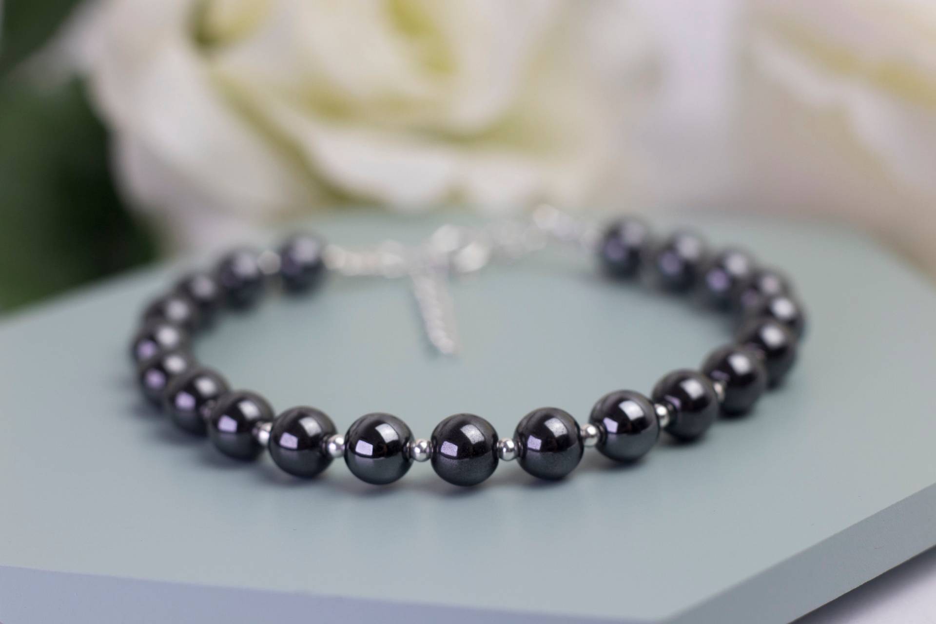 Hämatit Armband, Perlenarmband, Edelstein-Armband, Vertrauen Balance Zu Studieren Hämatit Armband, Perlenarmband, Edelstein-Armband, Vertrauen Balance Zu Studieren von WillowbrookArtistry