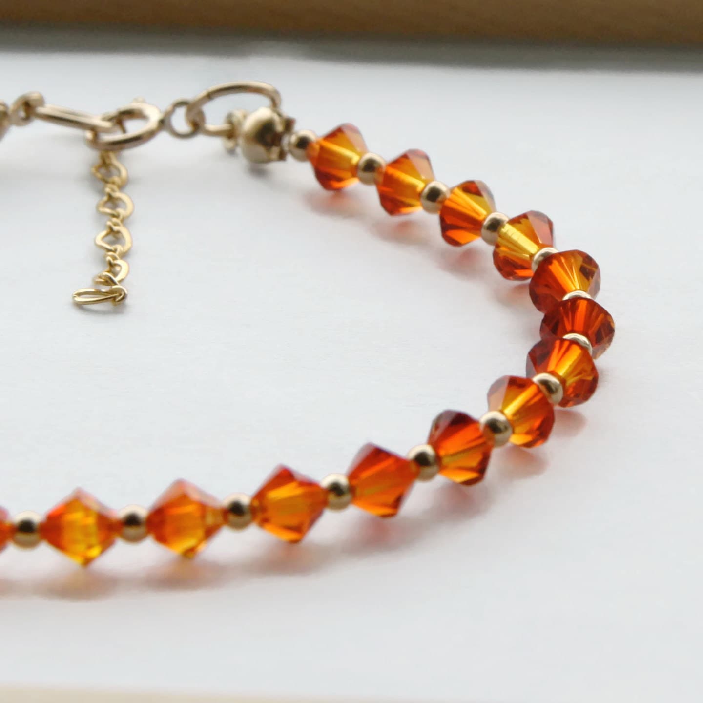 Swarovski Kristall Armband, Feuer Brautjungfern Zierliche Blend Armband Swarovski Kristall Armband, Feuer Brautjungfern Zierliche Blend Armband von WillowbrookArtistry