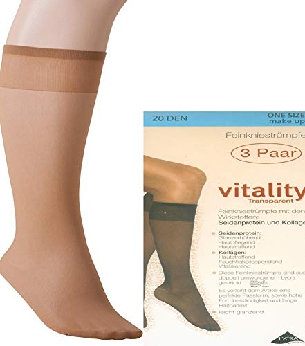 Wilox 9 Paar Damen Feinkniestrümpfe 40 DEN Strümpfe (make up) von Wilox