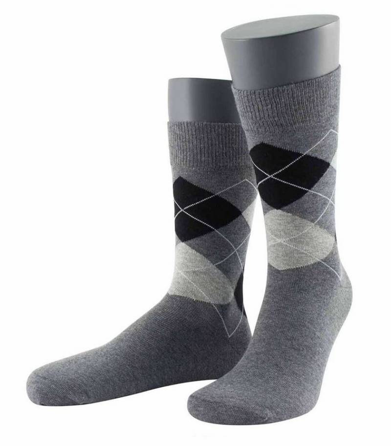 Wilox Basicsocken Scotish Argyle Design (Spar-Pack, 2-Paar, 2er-Pack) aus hautfreundlicher Baumwolle von Wilox