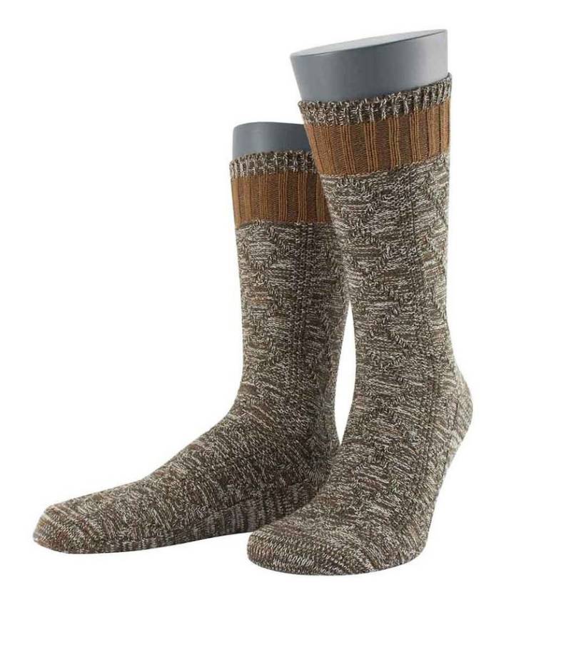 Wilox Basicsocken mit Rautenstruktur (Packung, 1-Paar, 1 Paar) aus hautfreundlicher Baumwolle von Wilox