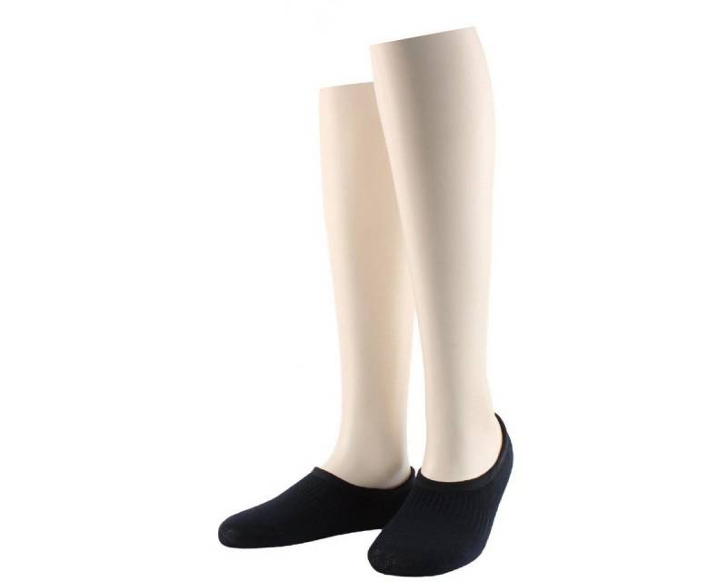 Wilox Füßlinge Damen Strick-Füßlinge aus hautsympathischer BIO (2-Paar) BIO Baumwolle von Wilox