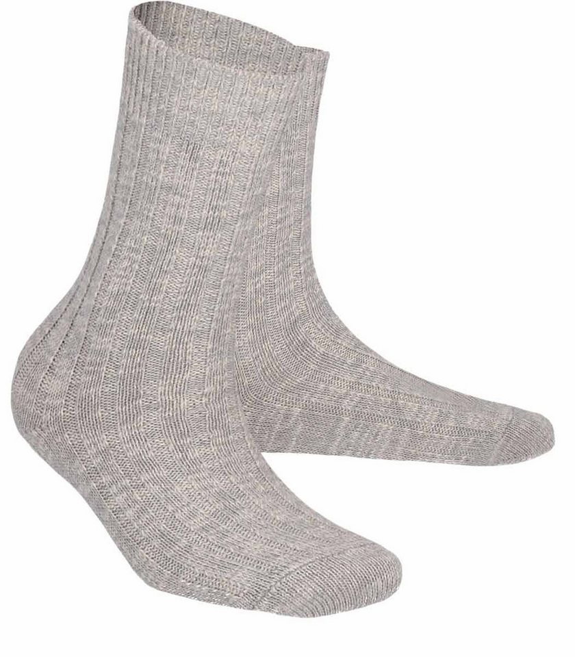 Wilox Langsocken BOOT-Socke für Damen (1-Paar) aus hautfreundlicher BIO Baumwolle von Wilox