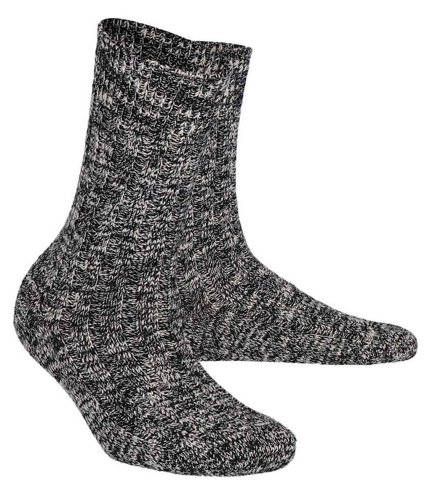 Wilox Langsocken BOOT-Socke für Damen (1-Paar) aus hautfreundlicher BIO Baumwolle von Wilox