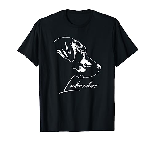 Labrador Retriever Labbi Mama Hund Hundeportrait Hunde T-Shirt von Wilsigns Labrador Retriever Designs