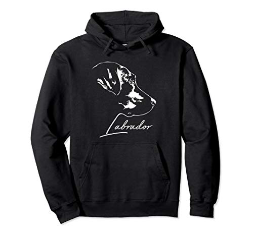 Labrador Retriever Labbi Mama Hund Hundeportrait Hunde Pullover Hoodie von Wilsigns Labrador Retriever Designs