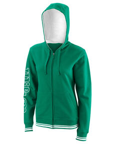 Damen Tennis-Sweatjacke W TEAM II FZ HOODY von Wilson