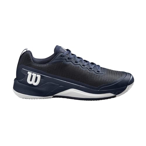 Salomon Herren Rush Pro 4.5 Clay Tennis Shoe, Navy Blazer/Navy Blazer/White, 44 EU Salomon Herren Rush Pro 4.5 Clay Tennis Shoe, Navy Blazer/Navy Blazer/White, 44 EU von Wilson