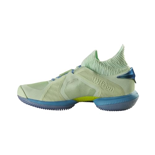 WILSON Damen Women's Rapide SFT Le Tennis Shoe Sneaker, Green Ash/Algiers Blue/White, 41 1/3 EU von Wilson