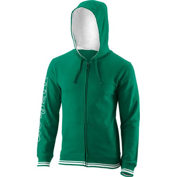 WILSON Herren Jacke TEAM II FZ HOODY Team Gree von Wilson