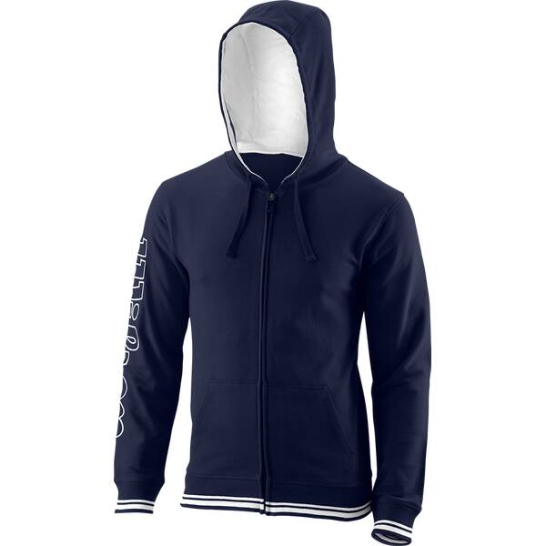 WILSON Herren Jacke TEAM II FZ HOODY Team Navy von Wilson