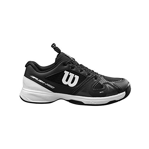 WILSON KAOS JUNIOR QL Jugend/Kinder Tennisschuhe, Schwarz Weiß Schwarz, 30 EU von Wilson