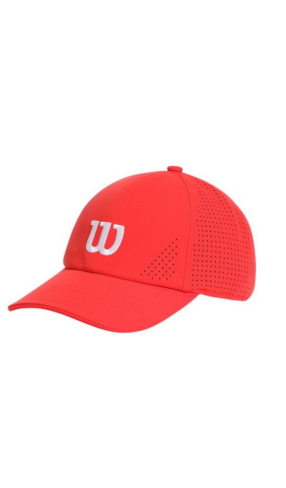 Wilson Baseball Cap Active Perforated Classic (Tenniskappe) rot - 1 Stück von Wilson