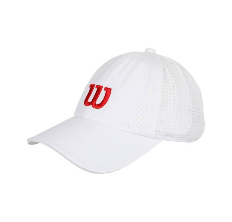 Wilson Baseball Cap U Active Perforated Cap Bright White/Infrared von Wilson