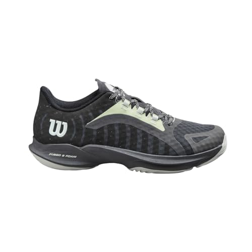 Wilson Damen Hurakn Pro Tennis Shoe, Black/Ebony/Opal Blue, 43 1/3 EU Wilson Damen Hurakn Pro Tennis Shoe, Black/Ebony/Opal Blue, 43 1/3 EU von Wilson