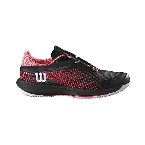 Wilson Damen KAOS Swift 1.5 Clay Sneaker, Black/Phantom/Diva Pink, 35 2/3 EU von Wilson