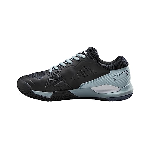 Wilson Damen Rush Pro Ace Clay Sneaker, Black/Sterling Blue/White, 35 EU von Wilson