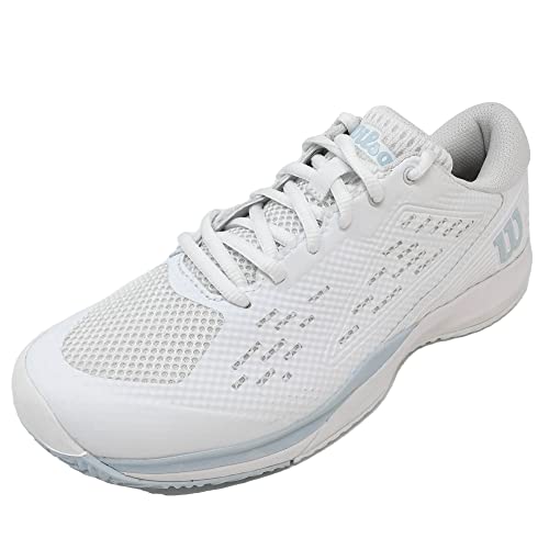 Wilson Damen Rush Pro Tennisschuh, White/White/Baby Blue, 43.5 EU von Wilson