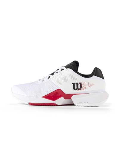 Wilson Herren Bela Tour Padl Padelschuhe Padelschuh schwarz-rot EU 43 1/3 NEU von Wilson