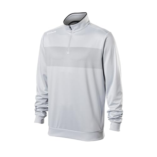 Wilson Herren Golf-Sweatshirt, Tour Thermal Tech, Pullover mit Stretch-Material, Polyester/Spandex von Wilson
