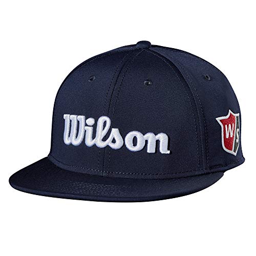 Wilson Herren Flache Krempe V.2 Mütze, Marineblau, Einheitsgröße von Wilson