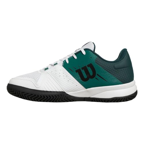 Wilson Herren KAOS Devo 2.0 Sneaker, White/Evergreen/Ponderosa Pine, 39 1/3 EU von Wilson