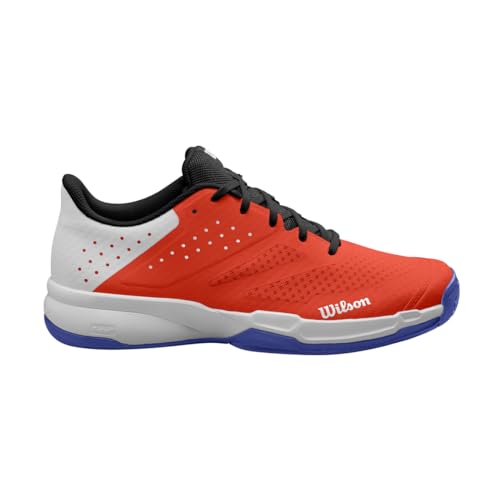 Wilson Herren KAOS Stroke 2.0 Tennisschuh, White Orange Com Bluing, 41 EU von Wilson