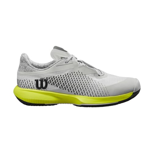 Wilson Herren KAOS Swift 1.5 Clay Tennis Shoe, Pearl Blue/Black/Safety Yellow, 44 2/3 EU Wilson Herren KAOS Swift 1.5 Clay Tennis Shoe, Pearl Blue/Black/Safety Yellow, 44 2/3 EU von Wilson