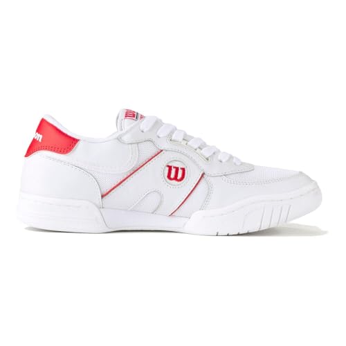 Wilson Herren Pro Staff 87 Schuhe Sneaker Weiß-Rot EU 47 1/3 Neu von Wilson
